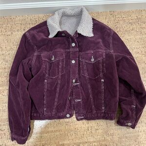 John Galt Purple Corduroy Jacket